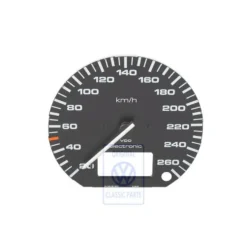 357 957 031 AC : compteur de vitesse - speedometer - Tachometer