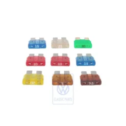 357 998 131 A : Jeu de fusibles plats