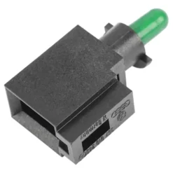 357 919 243 A K25 : Porte-ampoule avec ampoule - Vert