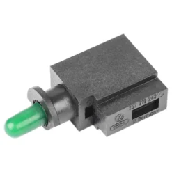 357 919 243 A K25 : Porte-ampoule avec ampoule - Vert