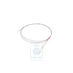 211 711 629 B : câble de chauffage - heating control cable - Heizklappenzug