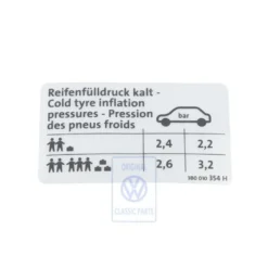 3B0 010 354 H : - Kennschild