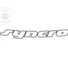 701 853 679 6BX : emblème - emblem - Schriftzug Syncro