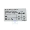 3C0 010 455 K : - Kennschild