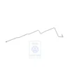 2D0 614 725 B : Tuyau de frein pour VW LT Mk2