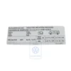 7D0 010 204 E : Plaque de pression des pneus pour VW T4
