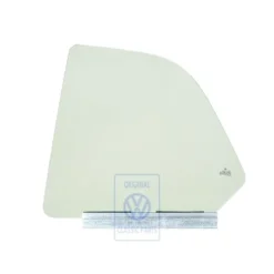 1E0 845 041 A : Vitre latérale pour VW Golf Mk3/Mk4 Cabriolet