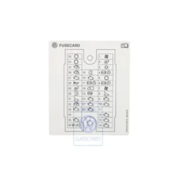 7H0 010 452 B : - Kennschild Motordaten