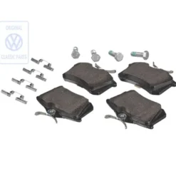 1H0 698 451 H : 1 set brake pads - 1 Satz Bremsbelaege