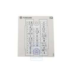 7H0 010 618 : - Kennschild