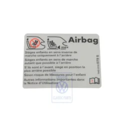 1H0 010 079 S : Autocollant pour VW T4