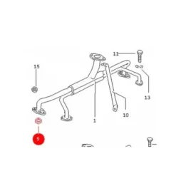 Joint d'origine entre culasse et pipe d'admission pour moteur Volkswagen type1 