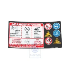 1J0 010 278 R : - Schild