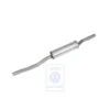 321 253 209 M : silencieux d'échappement, avant - exhaust silencer, front - Vorschalldaempfer