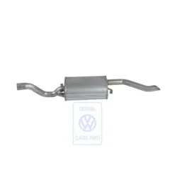 165 253 609 P : silencieux d'échappement, arrière - exhaust silencer, rear - Nachschalldaempfer