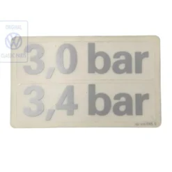 701 010 045 S : garniture panneau latéral - brake disc - Kennschild