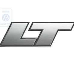 Sigle "LT" chromé et noir - 281853689
