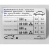 6X0 010 234 S : Plaque de données pour VW Lupo